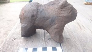 carved stone boar found 150716